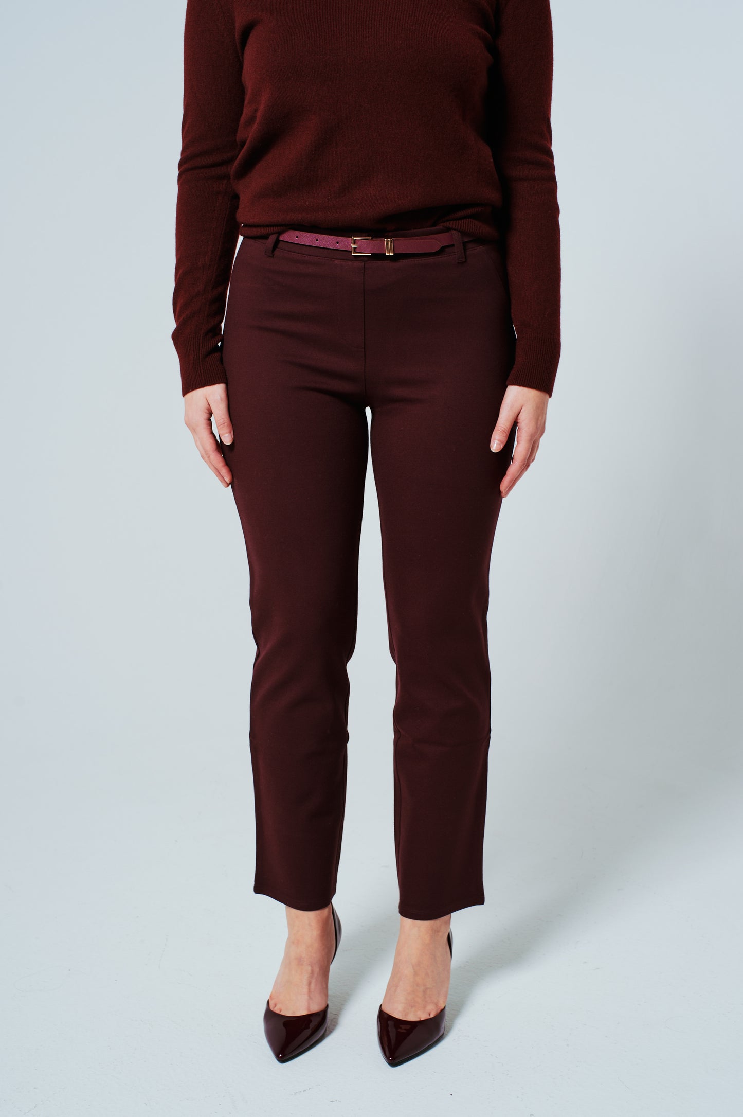 The Livia Ponte Pant – Wine