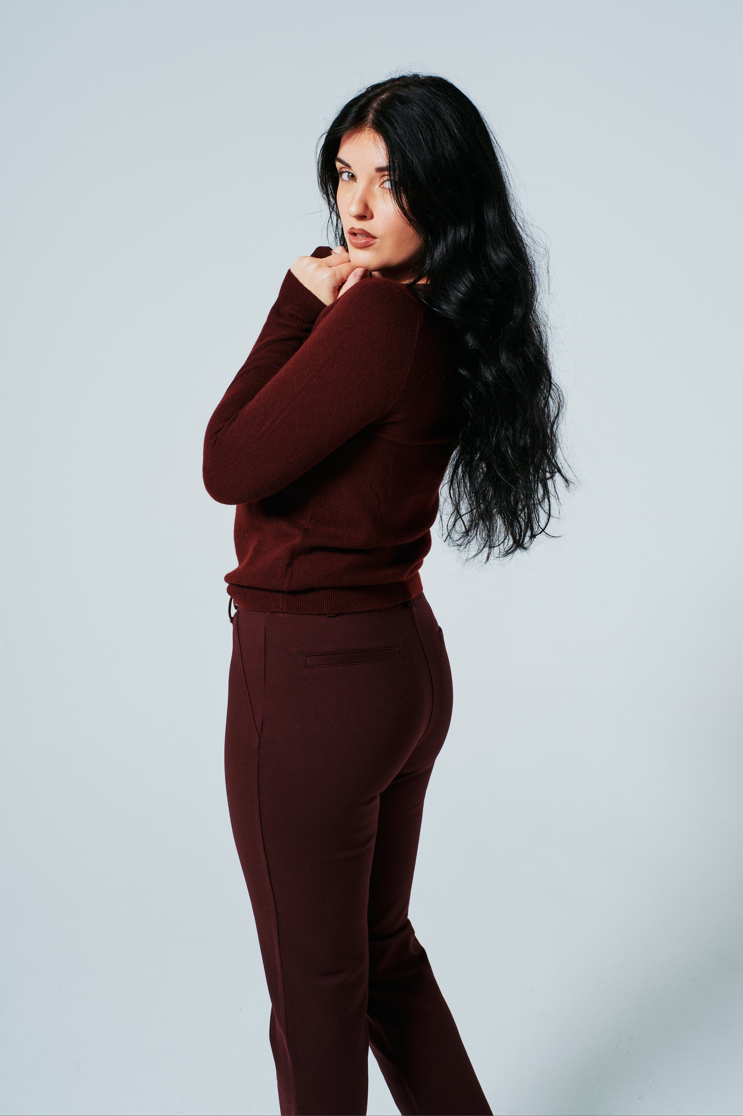 The Livia Ponte Pant – Wine