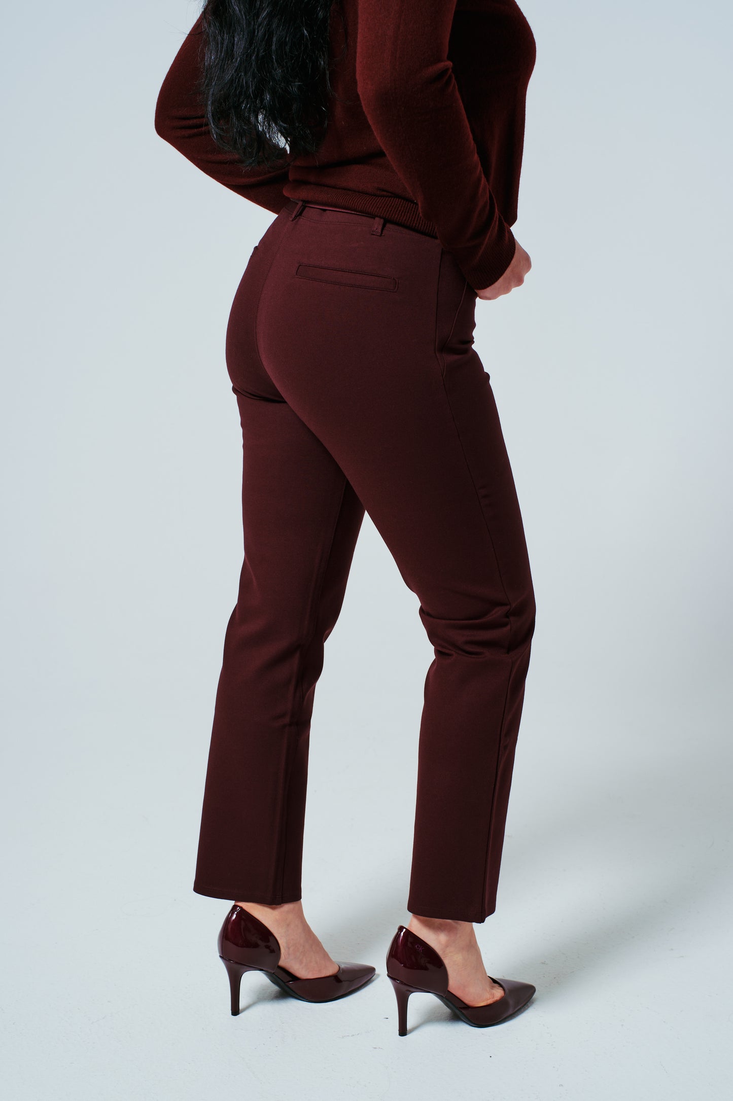 The Livia Ponte Pant – Wine