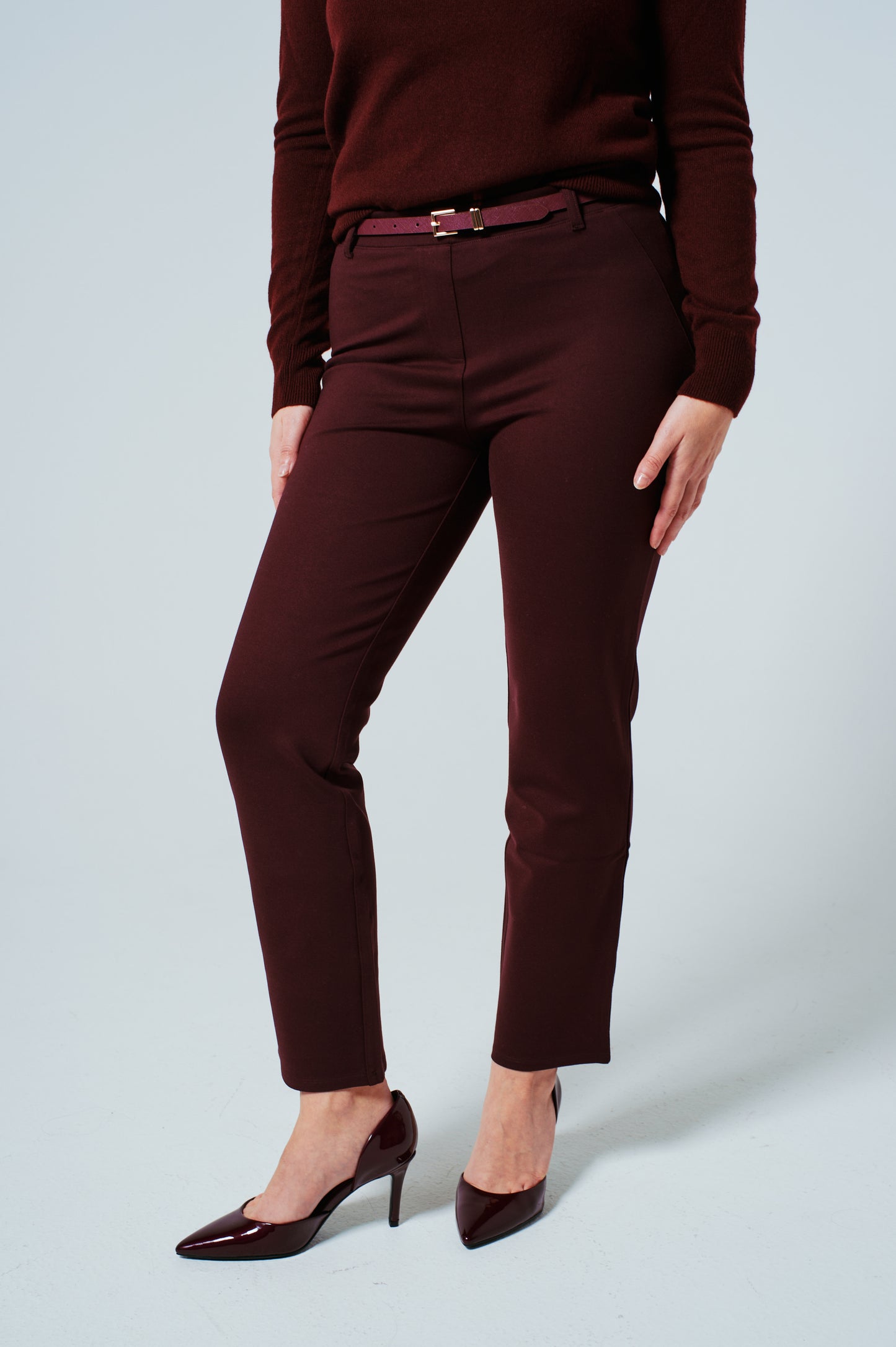 The Livia Ponte Pant – Wine