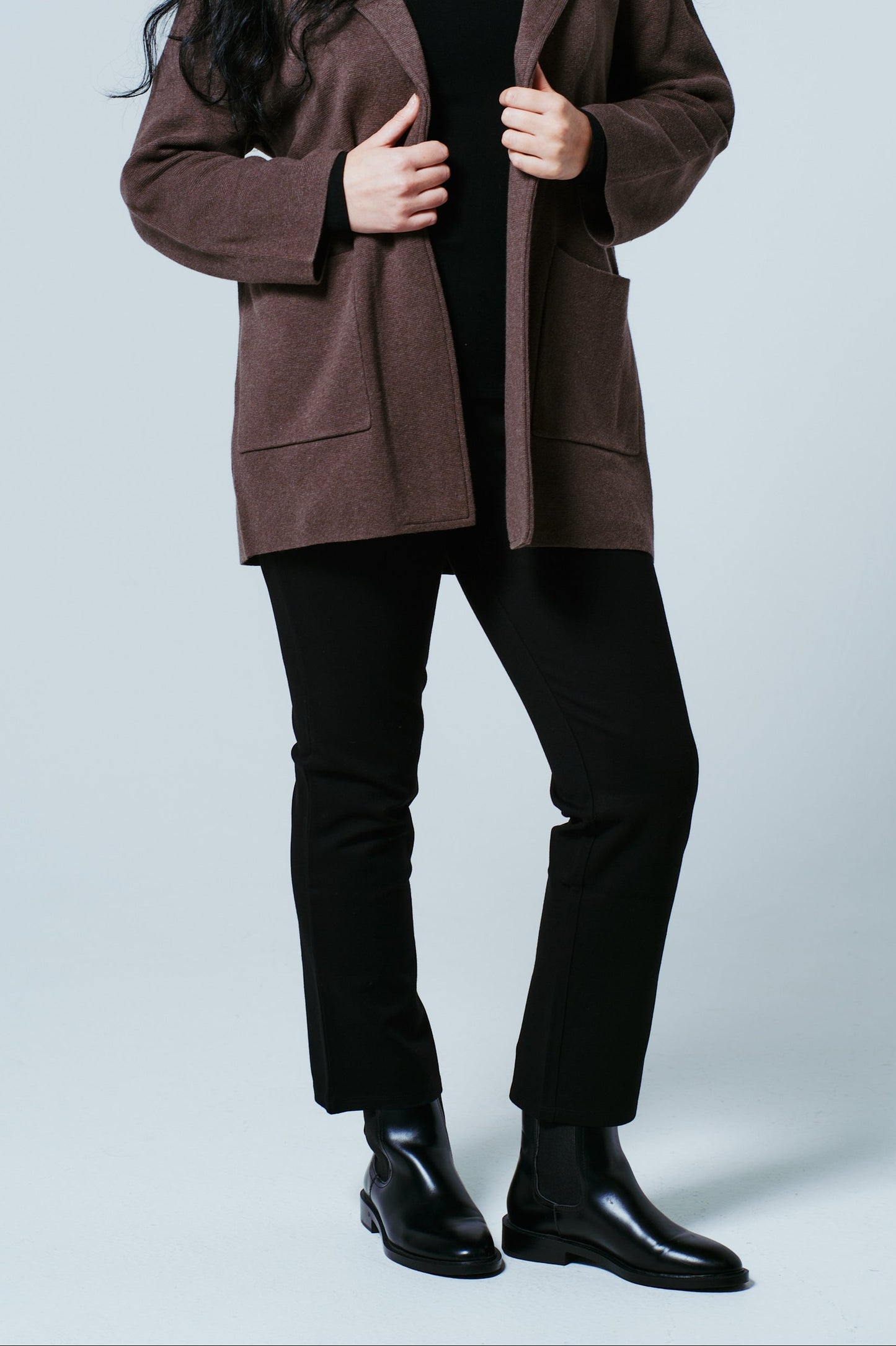 The Livia Ponte Pant –Noir